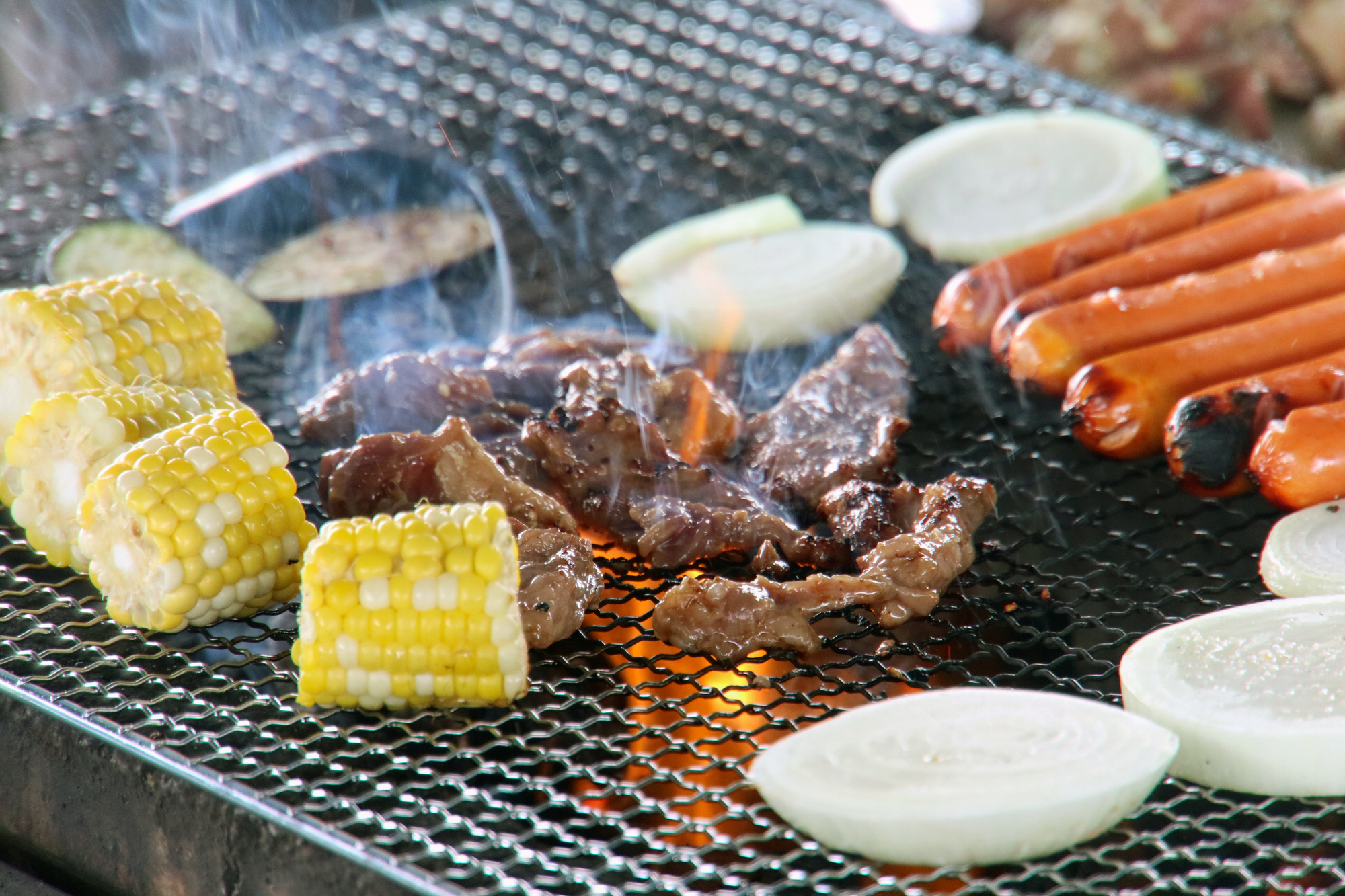 OUMI WAVEでの湖岸BBQ